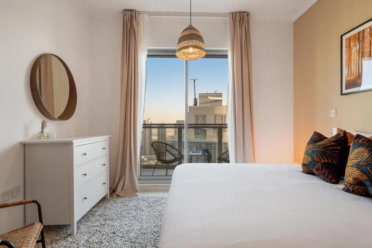 Chic And Zen Apartment, Near Burj Khalifa Tower Dubai Exterior foto